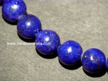 Handcrafted Lapis Lazuli Bead Necklaces